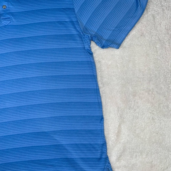 Bobby Jones eFX Performance Cotton Frame Stripe Short Sleeve Polo Shirt Size L - Picture 2 of 12